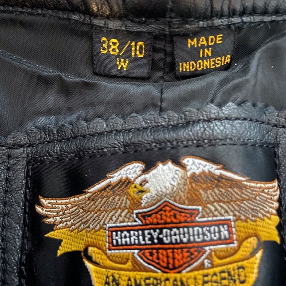 Harley Davidson Leather pant - Picture 4 of 4